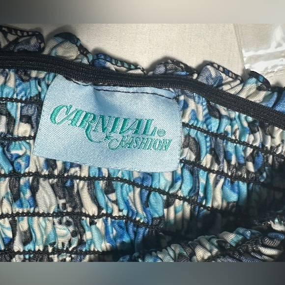 Carnival Fashion Tropical Summer Dress / Coverup Size Medium - Picture 4 of 5